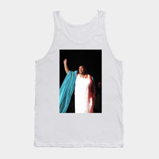 Aretha Franklin Photograph Tank Top